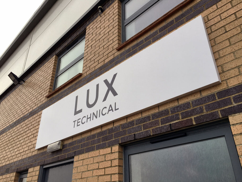 LUX Technical Signage – Productive Design